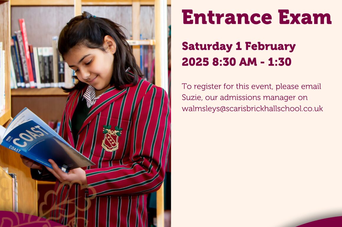 Scarisbrick Hall School Year 7 Entrance Exam 2025