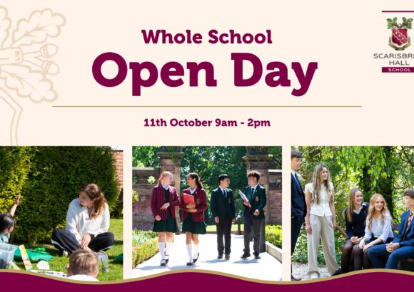 Scarisbrick Hall School Whole School Open Day 11th October 2025